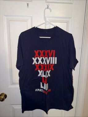 Patriots Super Bowls tshirt